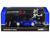 Honda S2000 RHD Right Hand Drive J s Racing Blue Metallic with Carbon Hood and Top 1/64 Diecast Model Car Inno Models IN64-S2000JS-BLUE