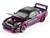 Pandem R32 Echo Gao 1087X Black and Purple 1/64 Diecast Model Car XCarToys 1087X-02