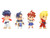 Set of 4 Diecast Figures Super Gem Fighter Mini Mix 1997 Video Game Metalfigs Series Diecast Models Jada 36701