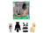 Set of 4 Diecast Figures Minecraft Video Game Wave 6 Metalfigs Series Diecast Models Jada 37435