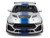 2024 Ford Shelby Mustang Super Snake Gray Metallic with Blue Stripes 1/18 Diecast Model Car Solido S1813803