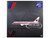 Boeing 767 200 Commercial Aircraft United Airlines N601UA White with Stripes 1/400 Diecast Model Airplane V1:400 400006