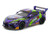 Toyota Pandem GR Supra RHD Right Hand Drive EVA RT Test Type 01 GoodRide Purple Metallic with Graphics 1/64 Diecast Model Car Pop Race PR640311