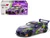 Toyota Pandem GR Supra RHD Right Hand Drive EVA RT Test Type 01 GoodRide Purple Metallic with Graphics 1/64 Diecast Model Car Pop Race PR640311