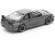 GTR R33 400R RHD Right Hand Drive Dark Chrome The Dark Chrome Series 1/64 Diecast Model Car Pop Race PRDC003
