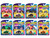 JDM Tuners Series 5 Set of 8 Pieces Diecast Model Cars CarTuned 558675-XX4