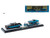 Auto Haulers Set of 3 Trucks Release 99 Limited Edition to 7600 pieces Worldwide 1/64 Diecast Models M2 Machines 36000-99