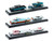 Auto Haulers Set of 3 Trucks Release 99 Limited Edition to 7600 pieces Worldwide 1/64 Diecast Models M2 Machines 36000-99
