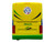 Van Hool CX 45 Coach Bus Brazil National Football Team Yellow and Green with Graphics International Federation of the Global Game Series Limited Edition to 504 pieces Worldwide 1/87 (HO) Diecast Model Iconic Replicas 87-0716