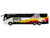 Daimler Tourrider Coach Bus Germany National Football Team White with Graphics International Federation of the Global Game Series Limited Edition to 504 pieces Worldwide 1/87 (HO) Diecast Model Iconic Replicas 87-0721