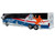 Van Hool CX 45 Coach Bus Netherlands National Football Team White with Graphics International Federation of the Global Game Series Limited Edition to 504 pieces Worldwide 1/87 (HO) Diecast Model Iconic Replicas 87-0730