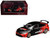 Honda Civic Type R FL5 RHD Right Hand Drive ADVAN Black and Red 1/64 Diecast Model Car MotorHelix M65341