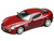 2008 Alfa Romeo 8C Competizione Competition Red Metallic 1/64 Diecast Model Car MotorHelix M69051