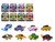 Lowriders Show Glow Series 3 Set of 8 Pieces Diecast Model Cars CarTuned 597346-XX2