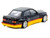 Pandem Rocket Bunny 190E Black with Red and Yellow Stripes Diecast Con Madrid 2026 Event Edition 1/64 Diecast Model Car Inno Models IN64-190P-DCM