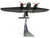 Heinkel He III Bomber Aircraft Motorhead Black with Graphics 1/72 Diecast Model Corgi CC33719