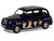 The Beatles London Taxi RHD Right Hand Drive Lady Madonna Black and Dark Blue with Graphics Diecast Model Car Corgi CC85932