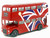 London Bus Red with UK Flag Graphics Best of British Series Diecast Model Car Corgi GS82336