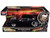1970 Dodge Charger Black with Race Interior The Fast and the Furious 2001 Movie 25 Years of Fast & Furious Series 1/24 Diecast Model Car Jada 35421-25TH