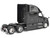 2025 Freightliner Cascadia Gen 5 Sleeper Cab Truck Tractor Night Shift Black Transport Series 1/64 Diecast Model Diecast Masters 71166