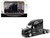 2025 Freightliner Cascadia Gen 5 Sleeper Cab Truck Tractor Night Shift Black Transport Series 1/64 Diecast Model Diecast Masters 71166