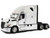 2025 Freightliner Cascadia Gen 5 Sleeper Cab Truck Tractor Winter White Transport Series 1/64 Diecast Model Diecast Masters 71167