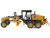 CAT Caterpillar 140 LVR Motor Grader Yellow with Black Top High Line Series 1/50 Diecast Model Diecast Masters 85794