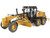 CAT Caterpillar 140 LVR Motor Grader Yellow with Black Top High Line Series 1/50 Diecast Model Diecast Masters 85794