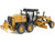 CAT Caterpillar 140 LVR Motor Grader Yellow with Black Top High Line Series 1/50 Diecast Model Diecast Masters 85794
