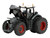 Fendt 1042 Vario Tractor with Front and Rear Dual Wheels Black with White Top 1/64 Diecast Model SpecCast SCT996