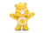 Set of 5 Diecast Figures Care Bears Metalfigs Series Diecast Models Jada 37352