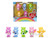 Set of 5 Diecast Figures Care Bears Metalfigs Series Diecast Models Jada 37352