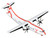 ATR 42 600 Commercial Aircraft JSX N400JX White with Red Stripes 1/400 Diecast Model Airplane GeminiJets GJJSX2404