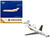 Boeing 727 100 Commercial Aircraft Mexicana de Aviacion XA SEJ White with Gold Stripes 1/400 Diecast Model Airplane GeminiJets GJMXA2351