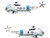 Sikorsky SH 3G Sea King Helicopter 149925 UA 26 Fleet Composite Squadron 1 Blue Alii, NAS Barbers Point Hawaii 1970s United States Navy 1/72 Diecast Model Legion LEG-14055LC
