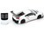 Honda NSX GT3 EVO22 White 1/64 Diecast Model Car Pop Race PR640280