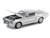Shelby Mustang GT500 Silver Chrome 1/64 Diecast Model Car Pop Race PR640312