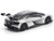 Yangwang U9 Silver Metallic with Black Top and Stripes 1/64 Diecast Model Car Pop Race PR640442