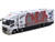 Mitsubishi Fuso Super Great Truck with Transporter EVA Racing White with Graphics Truck64 Series 1/64 Diecast Model Car Tarmac Works T64T-TL001-EVA2