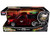 Ford F 150 SVT Lightning Pickup Truck Red Color Brush Finish The Fast and the Furious 2001 Movie 25 Years of Fast & Furious Series 1/24 Diecast Model Car Jada 37876