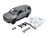 2025 Chevrolet Tahoe PPV Dark Gray Metallic Custom Builder s Kit Law Enforcement and Public Service Series 1/24 Diecast Model Car Motormax 76816-BB-DGRY