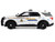 2022 Ford Police Interceptor Utility White Royal Canadian Mounted Police RCMP with Flashing Light Bar and Front and Rear Lights and Sounds 1/24 Diecast Model Car Motormax 79549W