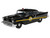 1957 Chevrolet One Fifty Police Car Kentucky State Police Black with Yellow Stripes 1/64 Diecast Model Car IXO Models IA64015