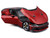 Ferrari 12Cilindri Red Metallic with Black Top Race Play Series 1/24 Diecast Model Car Bburago 26033RD