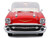 1957 Chevrolet Bel Air Convertible Red with White Interior Special Edition Series 1/18 Diecast Model Car Maisto 31476R