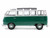 1962 Volkswagen T1 Samba Bus Green and White 1/18 Diecast Model Car Solido S1813403