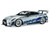 2020 Nissan GT R R35 Liberty Walk Silhouette RHD Right Hand Drive Silver Metallic with Black Top and Blue Graphics 1/43 Diecast Model Car Solido S4311211