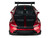 2025 Ford Mustang GTD Chroma Flame Red Metallic with Black Stripes 1/43 Diecast Model Car Solido S4318302