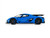 2025 Koenigsegg Jesko Blue Metallic with Black Stripes 1/18 Model Car GT Spirit GT1002