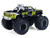 1986 Chevrolet S10 Monster Truck #24 Raptor Black and Green with Graphics Kings of Crunch Hendrick Motorsports Tribute Special Edition 1/64 Diecast Model Car Greenlight 49180C